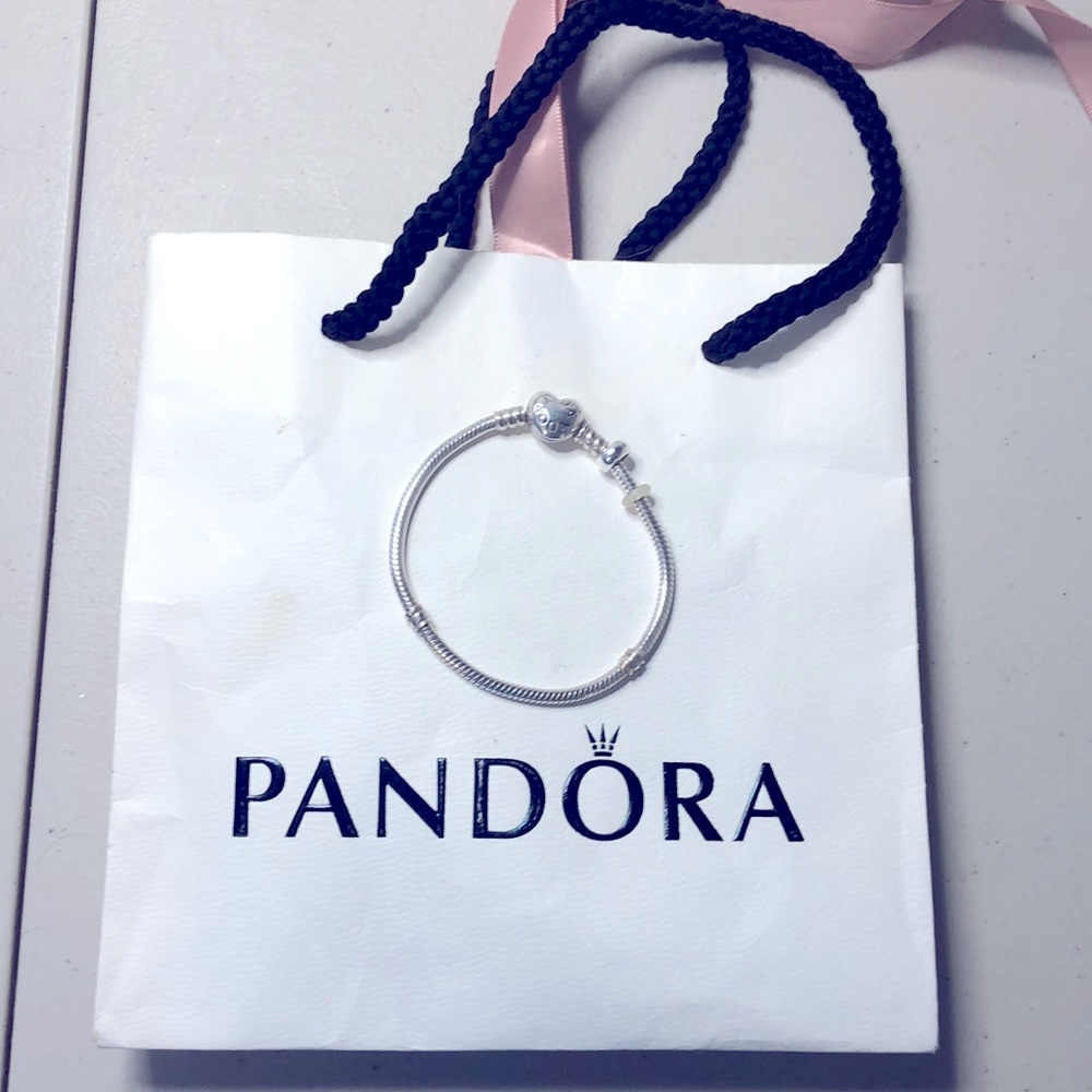 Authentic Pandora Bracelet with Bag